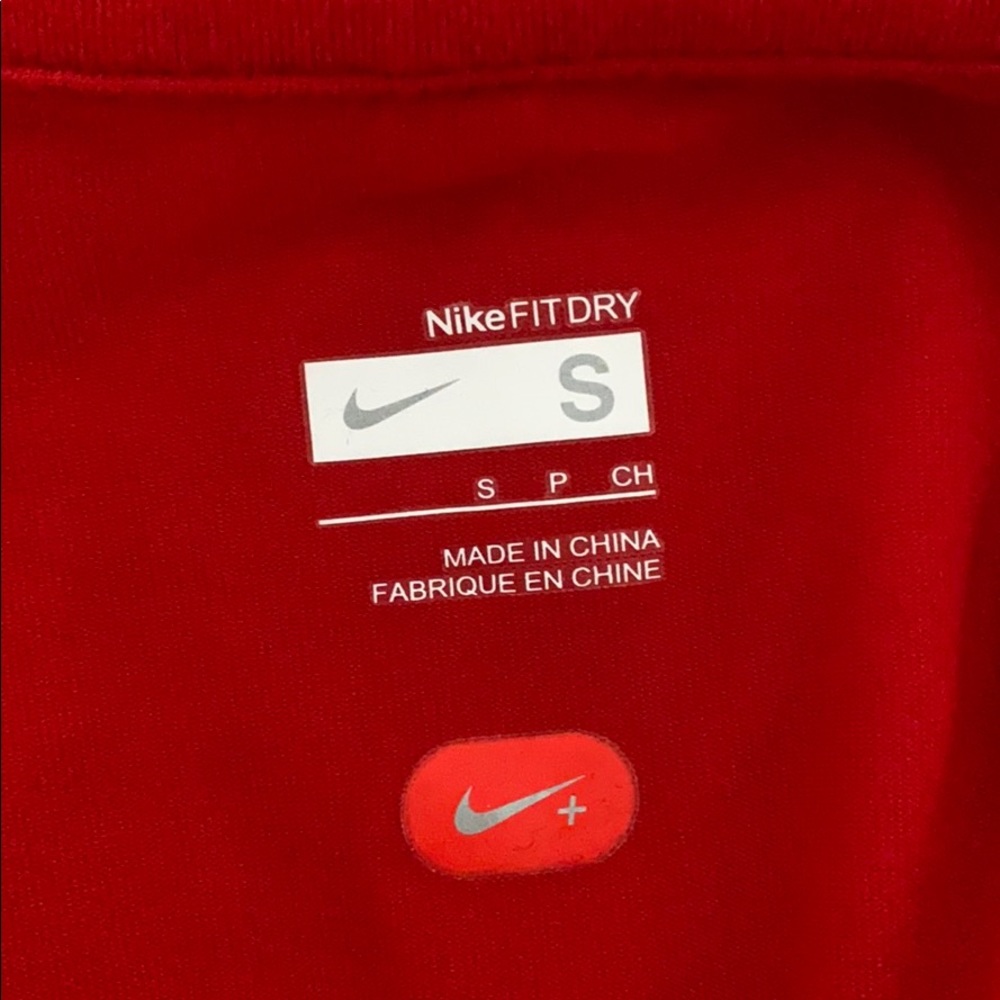 Red Work Out Top - image 3